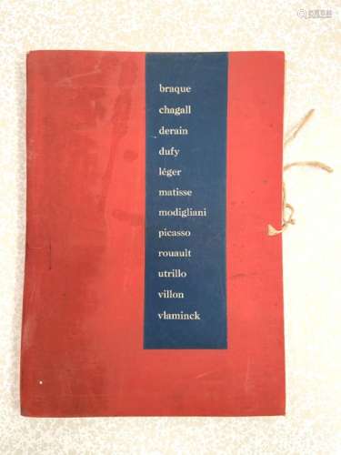 Jacques LASSAIGNE. Douze contemporains. Editions d'Art du Lion. Paris 1959. Avec les [...]