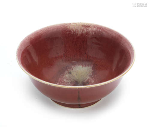 18th/19th century A flambé glazed bowl