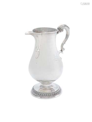 AN IRISH GEORGE III SILVER JUG, Dublin 1774, marks…