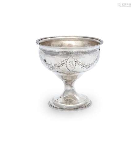 AN IRISH GEORGE III SUGAR BOWL, Dublin 1790, mark …