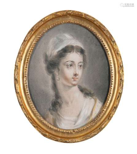 HUGH DOUGLAS HAMILTON RHA (1734 1808)Portrait of a…