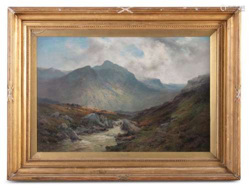 ALFRED DE BREANSKI SENIOR (1852 1928)A Welsh River…
