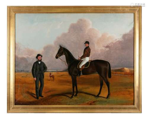 J.C. PARTRIDGE (19TH CENTURY)Portrait of a Racehor…