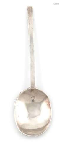 A Charles II silver Puritan spoon, by Jeremy Johns…
