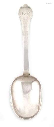 A Charles II silver Trefid spoon, by Lawrence Cole…