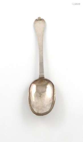 A William and Mary silver Trefid spoon, by William…