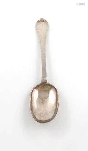 A William and Mary silver Trefid spoon, by William…