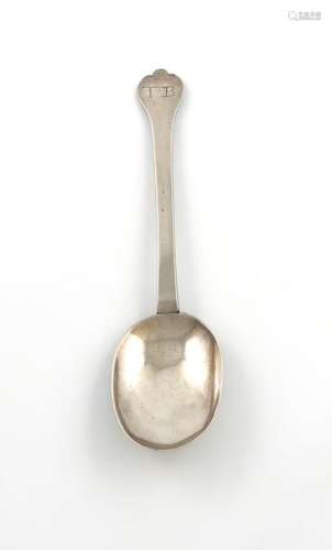 A Charles II silver Trefid spoon, by John Smith, L…