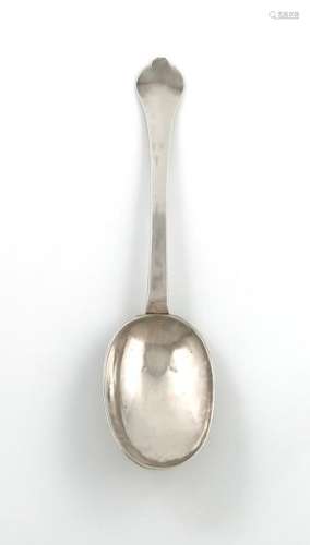 A James II silver Trefid spoon, by John King, Lond…