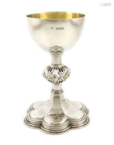 A Victorian silver chalice, by Thomas Peard, Londo…