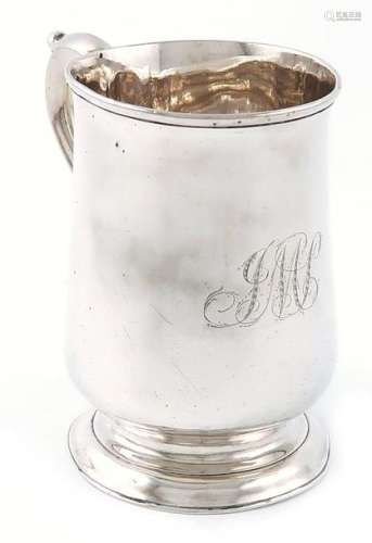 A George III provincial silver mug, by Langlands a…