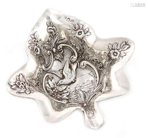 A late Victorian silver bonbon dish, by Charles St…