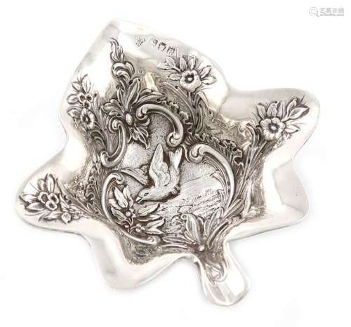 A late Victorian silver bonbon dish, by Charles St…