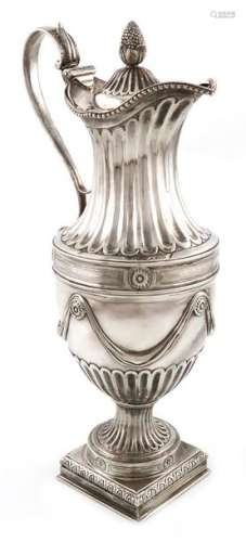 A George III silver ewer, by Butty and Dumee, Lond…