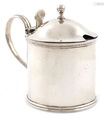 A George IV provincial silver mustard pot, by Barb…