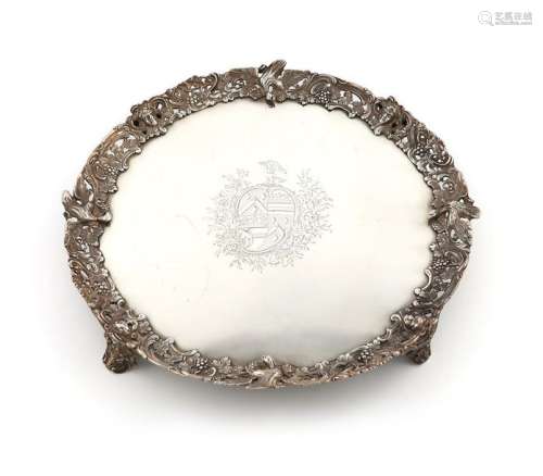 A George III silver salver, by Daniel Smith and Ro…