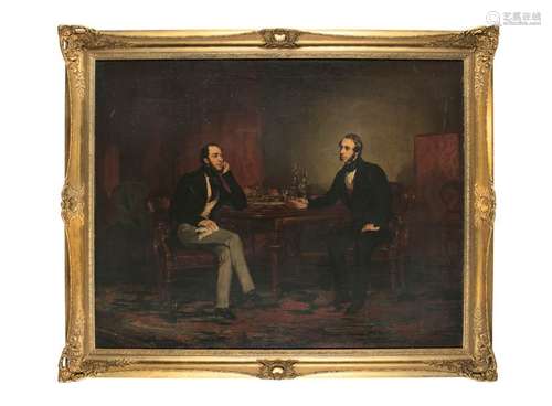 ENGLISH SCHOOL (MID 19TH CENTURY)Two gentleman sea…