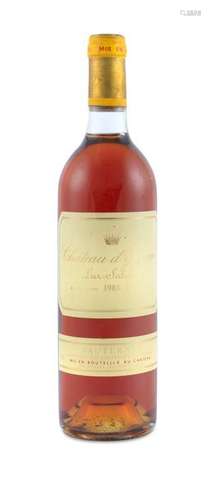 A BOTTLE OF CHATEAUX D'YQUEM, 1983, 1 BOTTLE