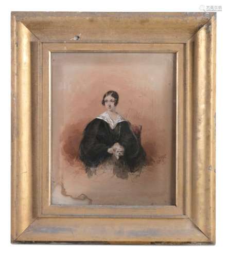 EDWARD HAYESPortrait of Lady Harriet Butler, half …