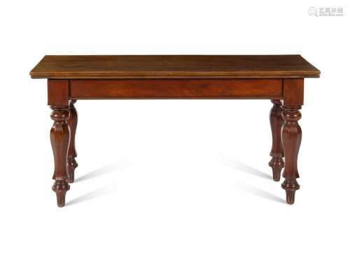 A Continental Walnut Table