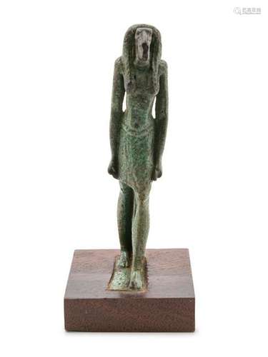 An Egyptian Faience Thoth