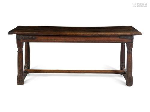 A Jacobean Oak Refectory Table