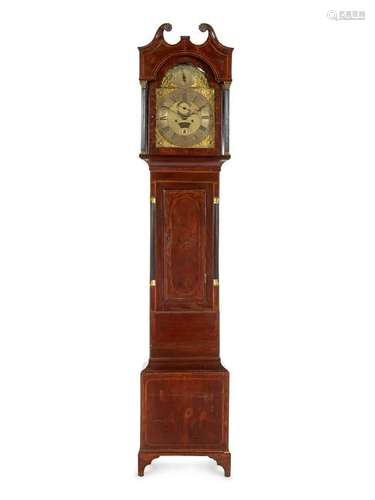 A George III Mahogany Tall Case ClockÂ