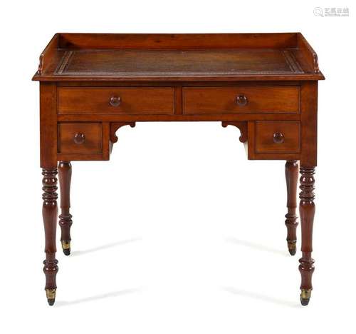 An English Mahogany Lady's Writing Desk