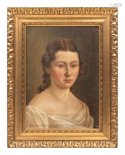 Artist Unknown (Early 19th Century) Portrait of a Girl