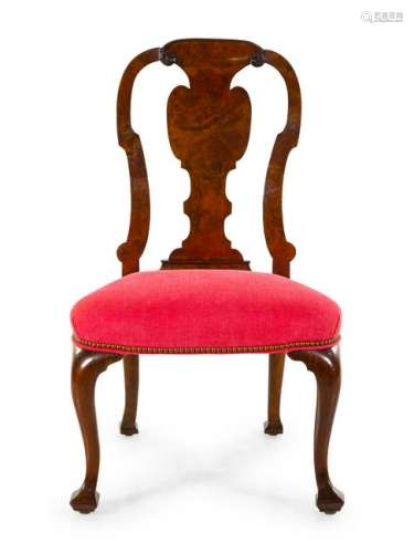 A George I Walnut Side Chair