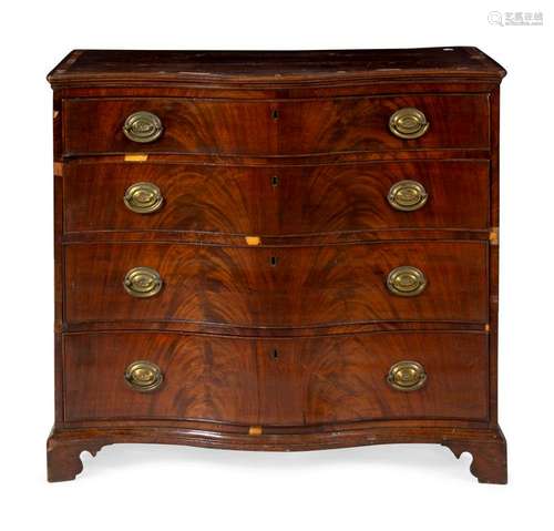 A George III Mahogany Chest of Drawers