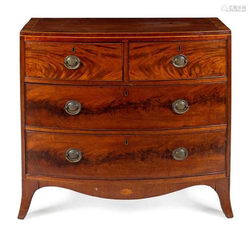 A Regency Mahogany Chest of Drawers