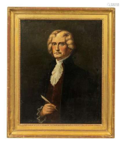 Artist Unknown (19th Century) Portrait of a Man