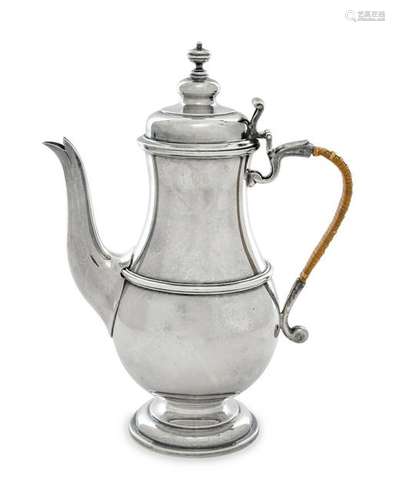 A George V Silver Coffee Pot