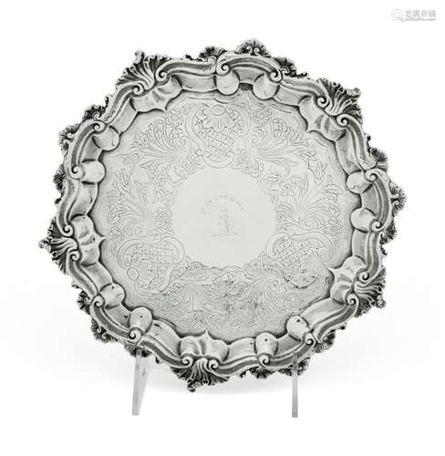 A George IV Silver Salver