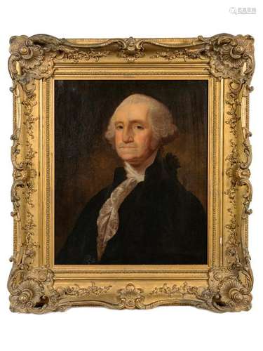 After Gilbert Stuart (19th Century) Portrait of George