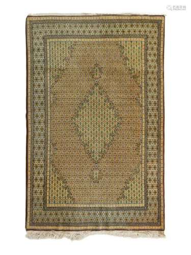 A Bidjar Wool Rug 6 feet 8 inches x 4 feet 6 inches.