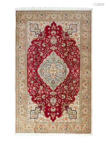 A Tabriz Wool Rug