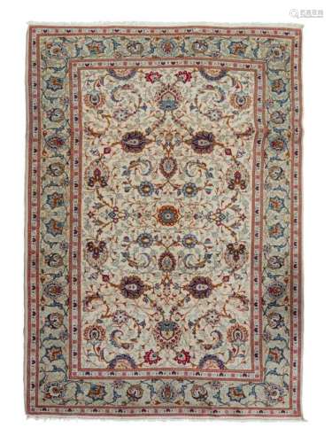 An Isfahan Wool Rug