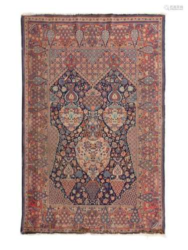 A Kashan Wool Rug