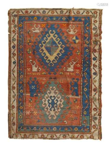 A Kazakh Wool Rug