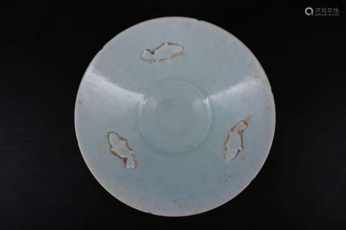 Chinese Song Porcelain Crackle Plate