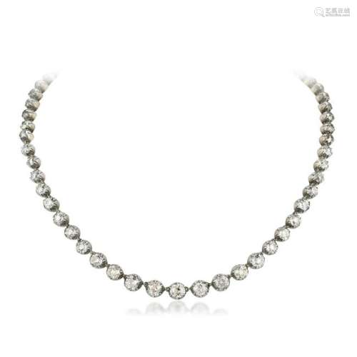 Victorian Riviera Diamond Necklace