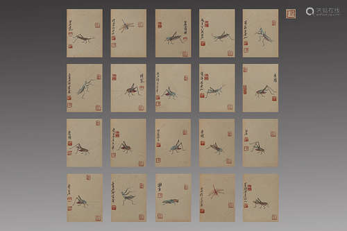 PAINTING SHEETS BY QI'BAISHI