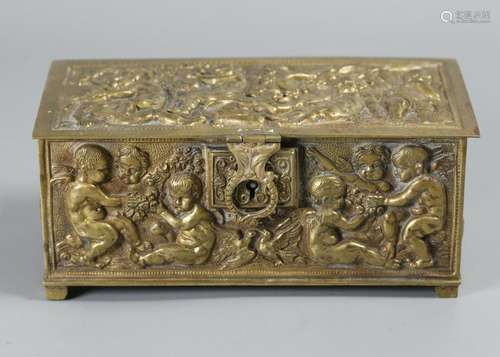 European bronze box