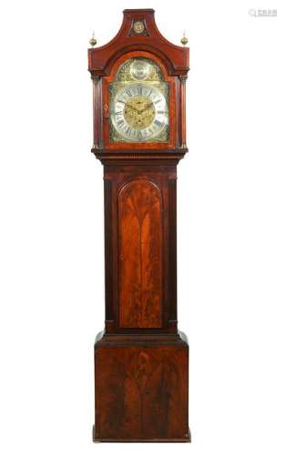 A. Bachan Mahogany Grandfather Clock