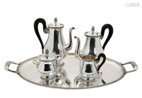 Christofle Silver-plate Malmaison Coffee Set