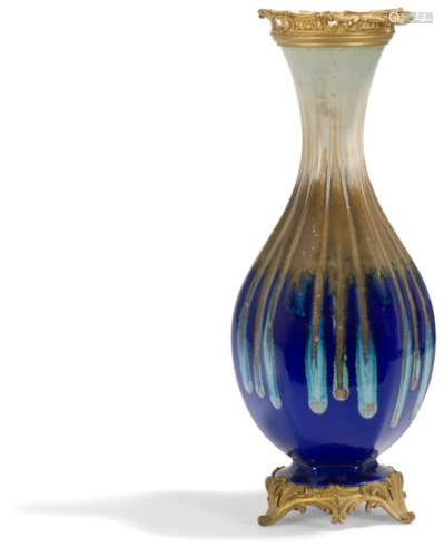 PAUL LOUCHET (1854-1936) PARIS CISELEUR ÉDITEUR - ALPHONSE LAMARRE & MANUFACTURE PILLIVUYT Vase