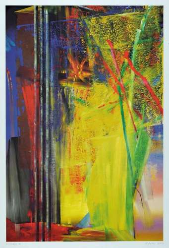 Gerhard Richter, born 1932, Victoria II, coloroffset on