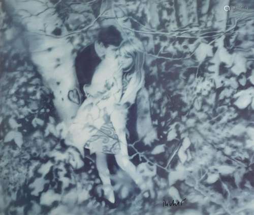 Gerhard Richter, born 1932, 'Lovers in the Forest'